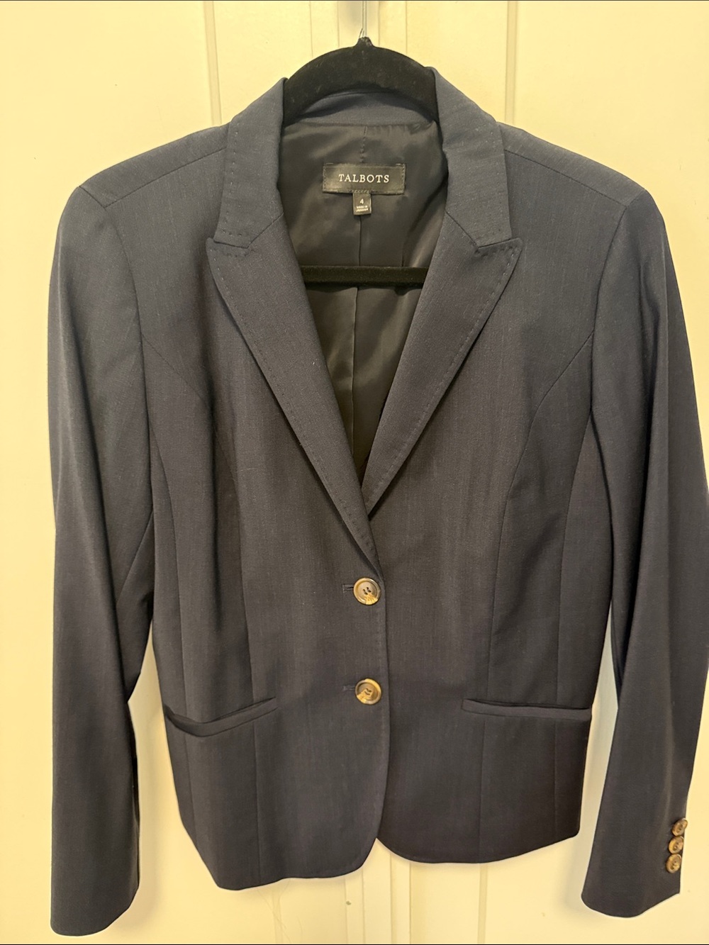 Talbots Dark Navy Women's Tailored Blazer